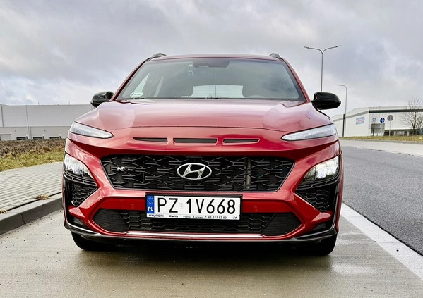 Hyundai Kona cena 135000 przebieg: 12000, rok produkcji 2022 z Mosina małe 704